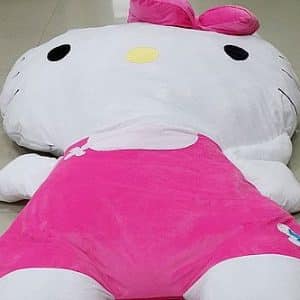 giant-hello-kitty-pillow-bed