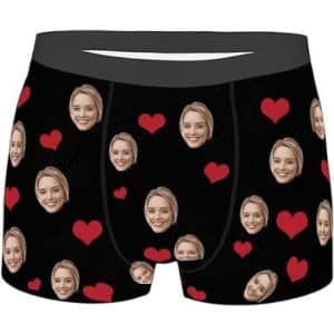 Custom Face Boxer Shorts for Boyfriends