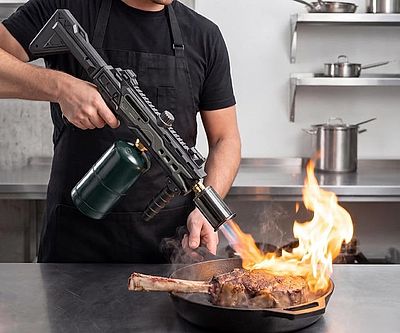 Rifle-Style Propane Torch